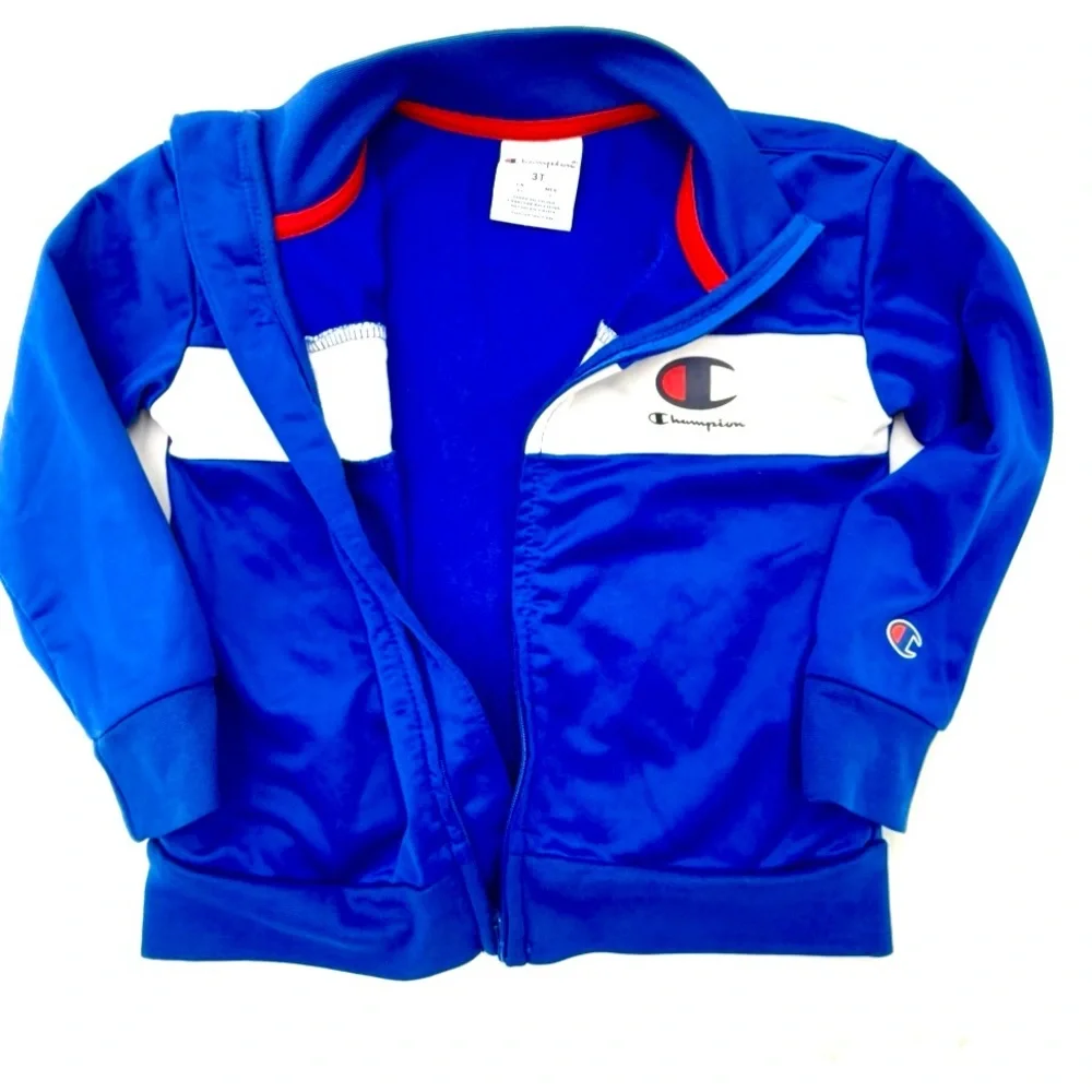 Champion Royal Blue and White Jacket‎